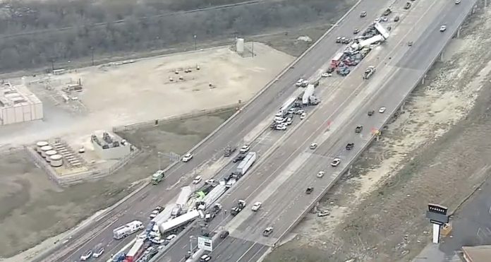 Texas wypadek autostrada