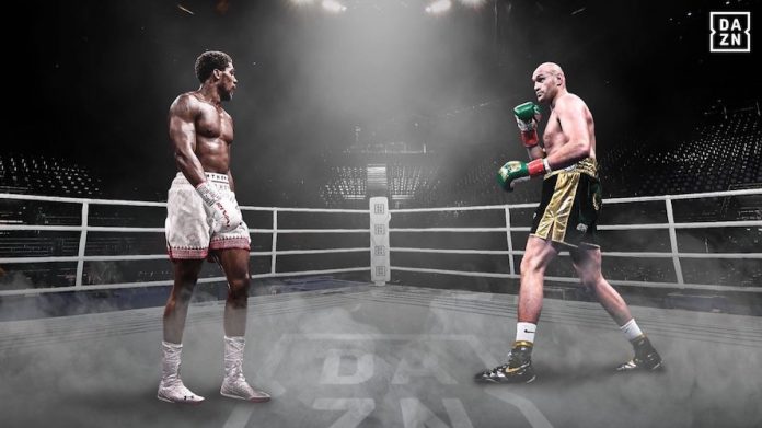 Anthony Joshua boks Tyson Fury
