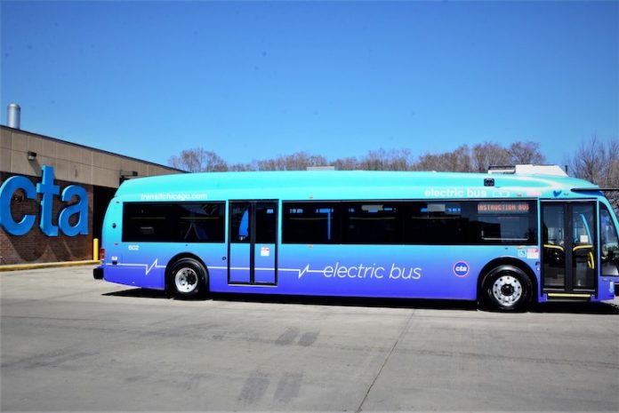CTA autobus bus electric